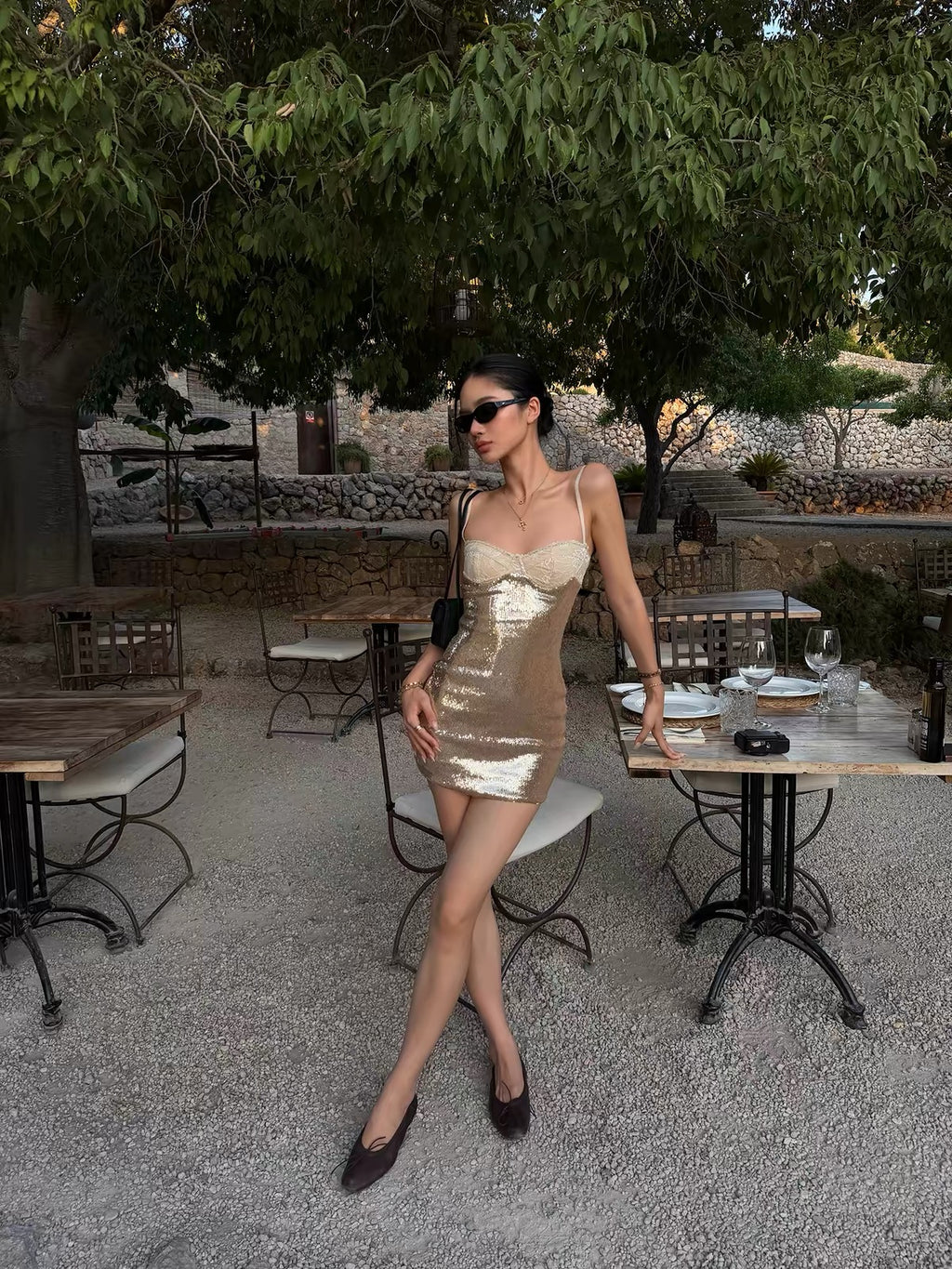 Aveline® Lumière Sequin Mini Dress
