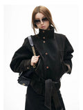 Aveline® Sabine High-Neck Belted Jacket